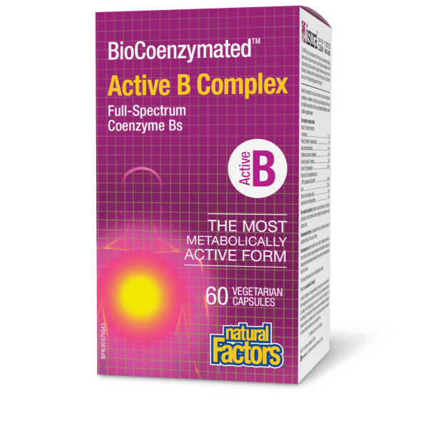 BioCoenzymated™ Active B Complex 60 Vegetarian Capsules, image-hi-res