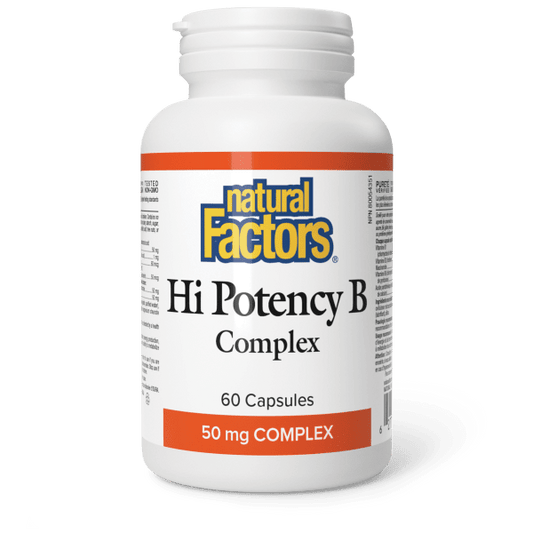 Hi Potency B Complex  50 mg  60 Capsules, image-hi-res