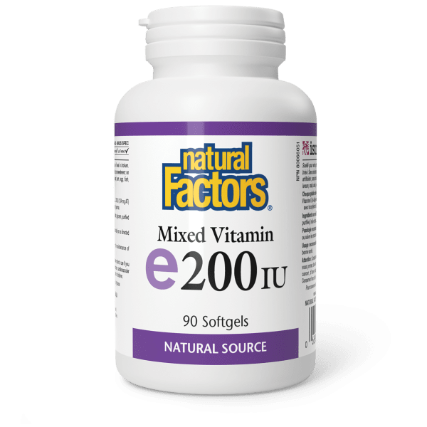 Mixed Vitamin E  200 IU  90 Softgels, image-hi-res