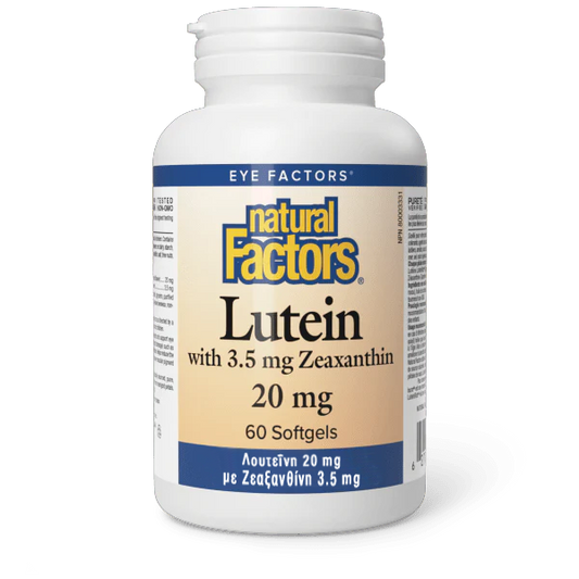 Lutein 20 mg with Zeaxanthin 3.5 mg