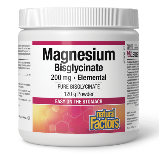 Magnesium Bisglycinate Pure 200 mg Powder